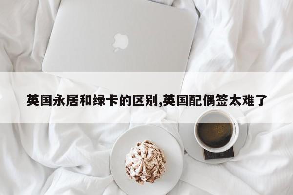 英国永居和绿卡的区别,英国配偶签太难了